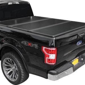 Tutel Hard Shell Folding Truck Bed Tonneau Cover|Fits 2015-2026 Ford F150 5’5″Bed (66″) – TULH016