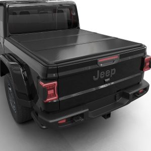 Hard Folding Truck Bed Tonneau Cover |CFHT-031|Fits 2020-2026 Jeep Gladiator 5′ Bed (60.3″)