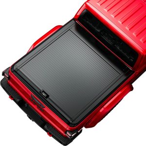 ONINE Pull-Lock-Go Retractable Hard Tonneau Cover Custom fit 2020-2026 Jeep Gladiator JT 5ft Bed(60.3″), All Weather Truck Bed Cover