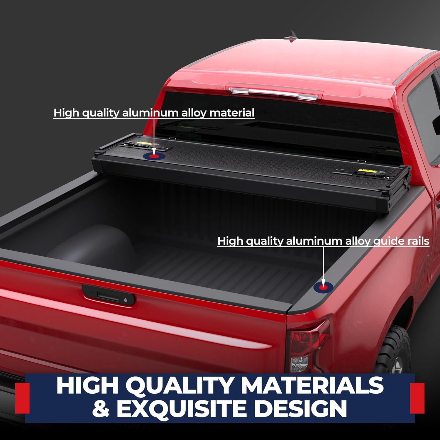 MOSTPLUS Roll-Up Soft Vinyl Truck Bed Tonneau Cover Compatible with 2020-2024 2025 Chevy Chevrolet Silverado GMC Sierra 2500 3500 HD 6.8 FT Bed Fleetside-82.2 Inch - Image 27