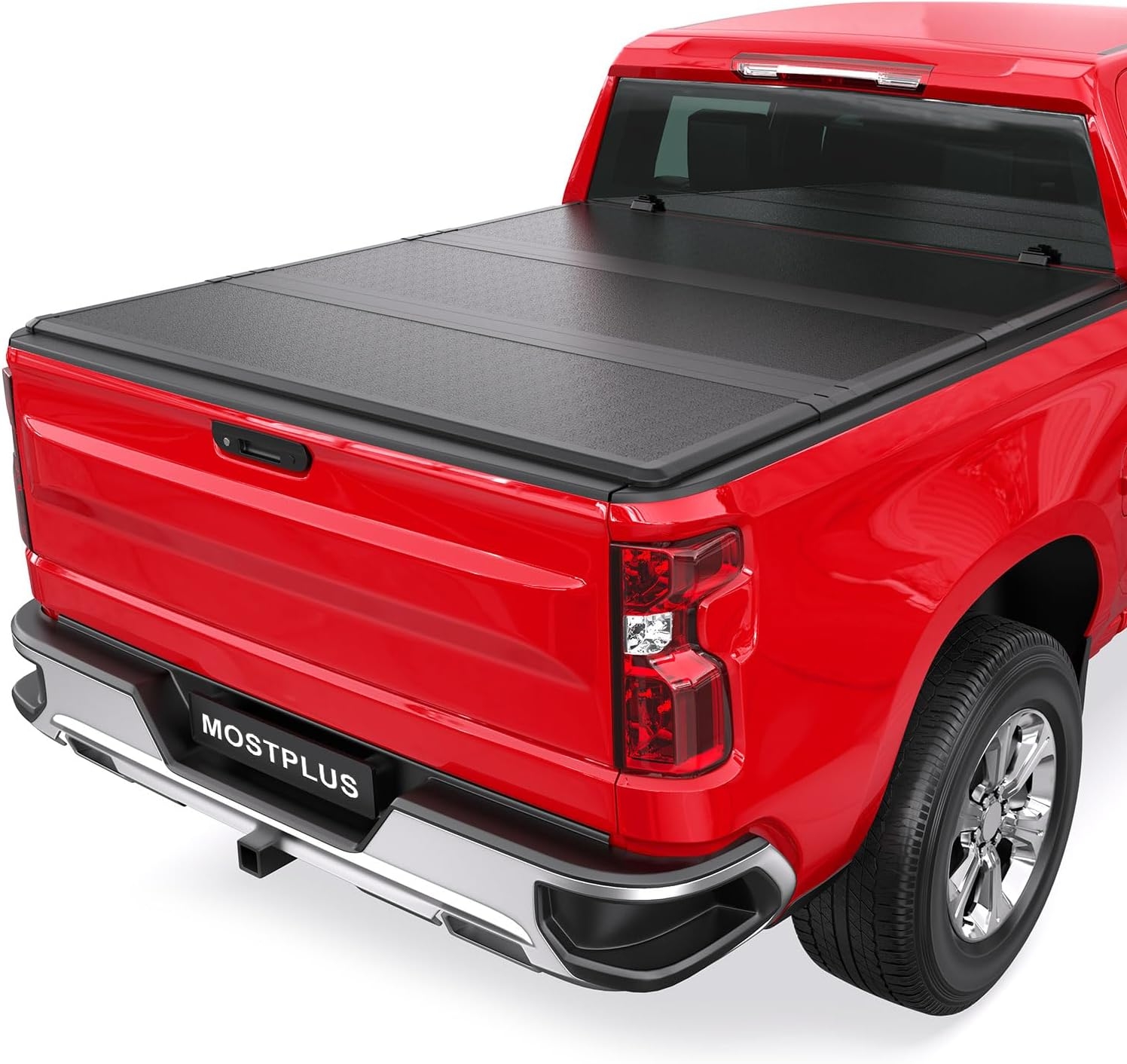 MOSTPLUS Roll-Up Soft Vinyl Truck Bed Tonneau Cover Compatible with 2020-2024 2025 Chevy Chevrolet Silverado GMC Sierra 2500 3500 HD 6.8 FT Bed Fleetside-82.2 Inch - Image 36