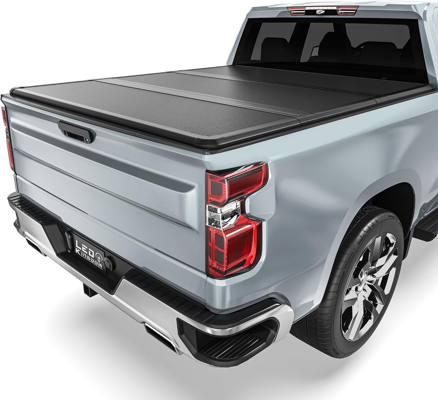 LEDKINGDOMUS Soft Tri-Fold Truck Bed Cover Fits for Chevy Silverado/GMC Sierra 1500 New Body Style 2019-2025 | 5'9" (70") Bed Without Multi-Flex Tailgate - Image 46