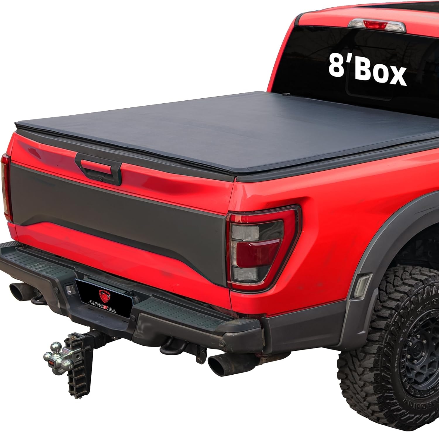 Hard Top Tri Fold tonneau Cover Compatible with 1994-2025 Dodge Ram 1500 2500 3500 8ft Bed (96.3"), Alloy Steel and Fiberglass Made - Image 15