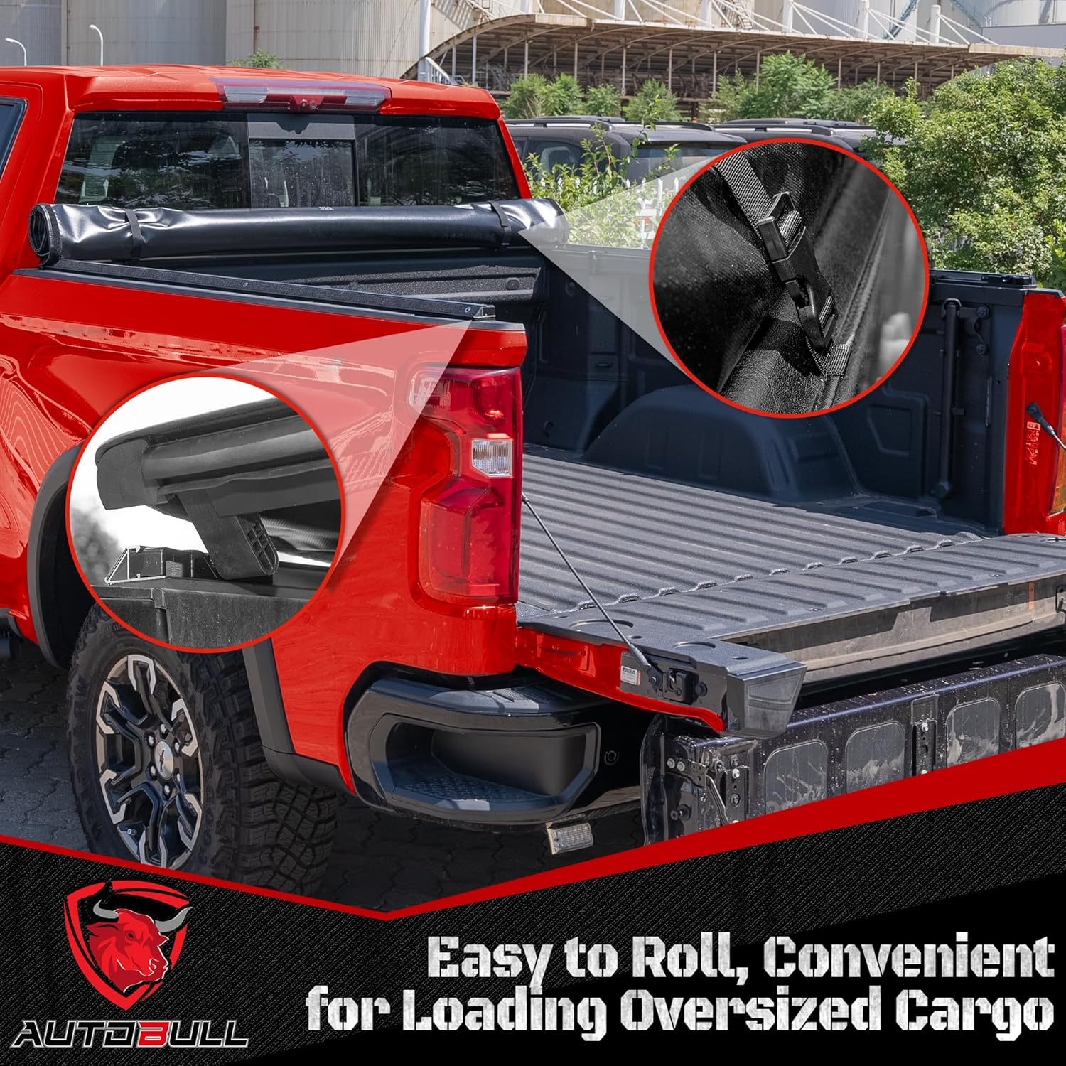 Hard Top Tri Fold tonneau Cover Compatible with 1994-2025 Dodge Ram 1500 2500 3500 8ft Bed (96.3"), Alloy Steel and Fiberglass Made - Image 18