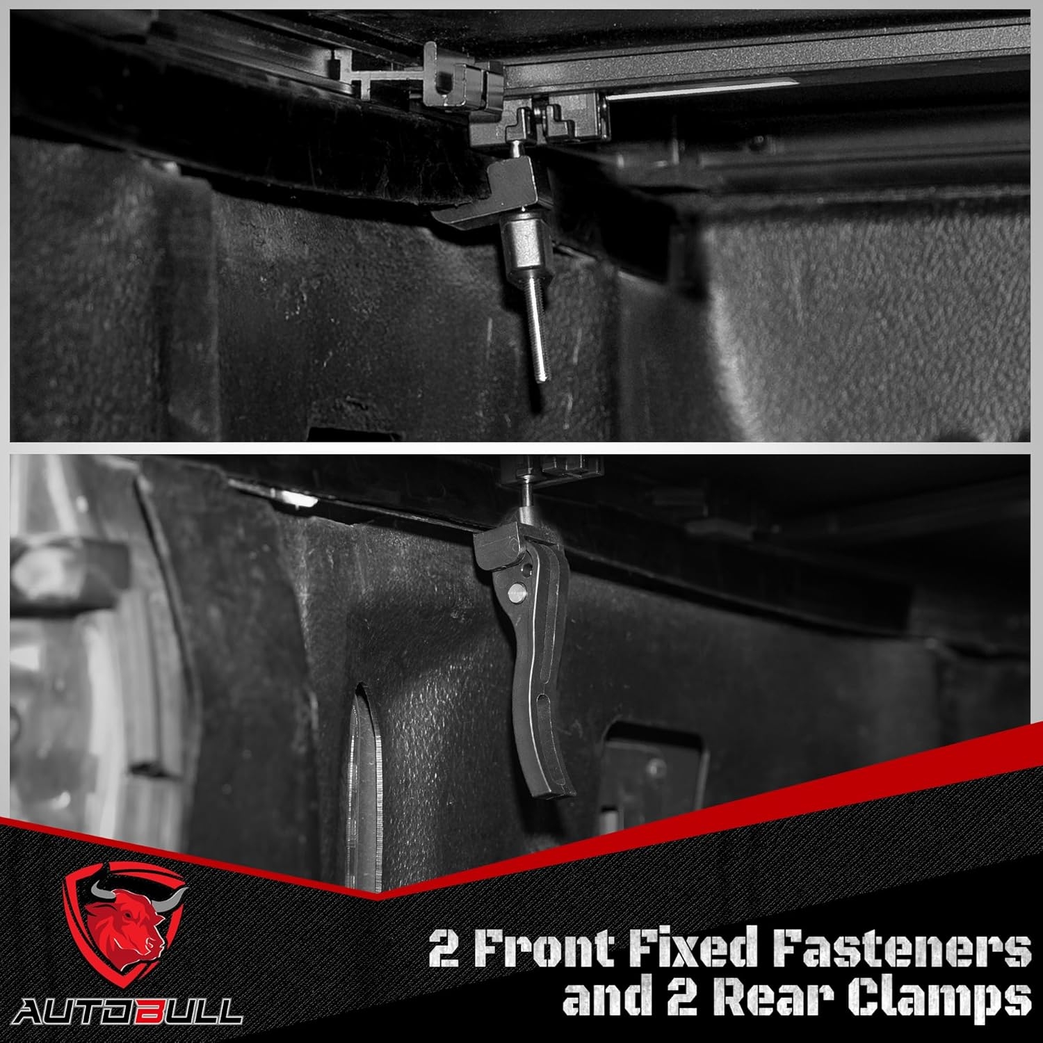 Hard Top Tri Fold tonneau Cover Compatible with 1994-2025 Dodge Ram 1500 2500 3500 8ft Bed (96.3"), Alloy Steel and Fiberglass Made - Image 24