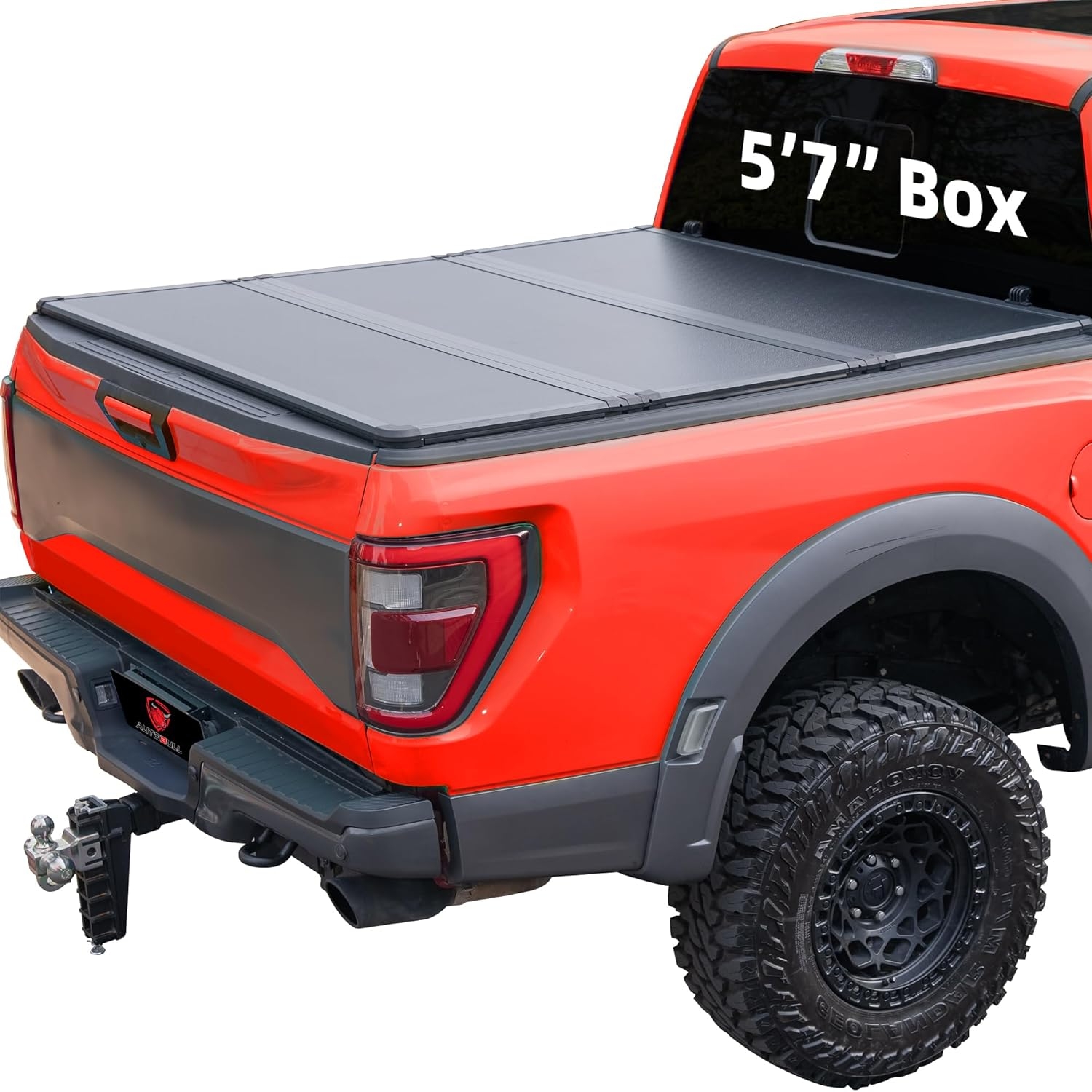 Hard Top Tri Fold tonneau Cover Compatible with 1994-2025 Dodge Ram 1500 2500 3500 8ft Bed (96.3"), Alloy Steel and Fiberglass Made - Image 27