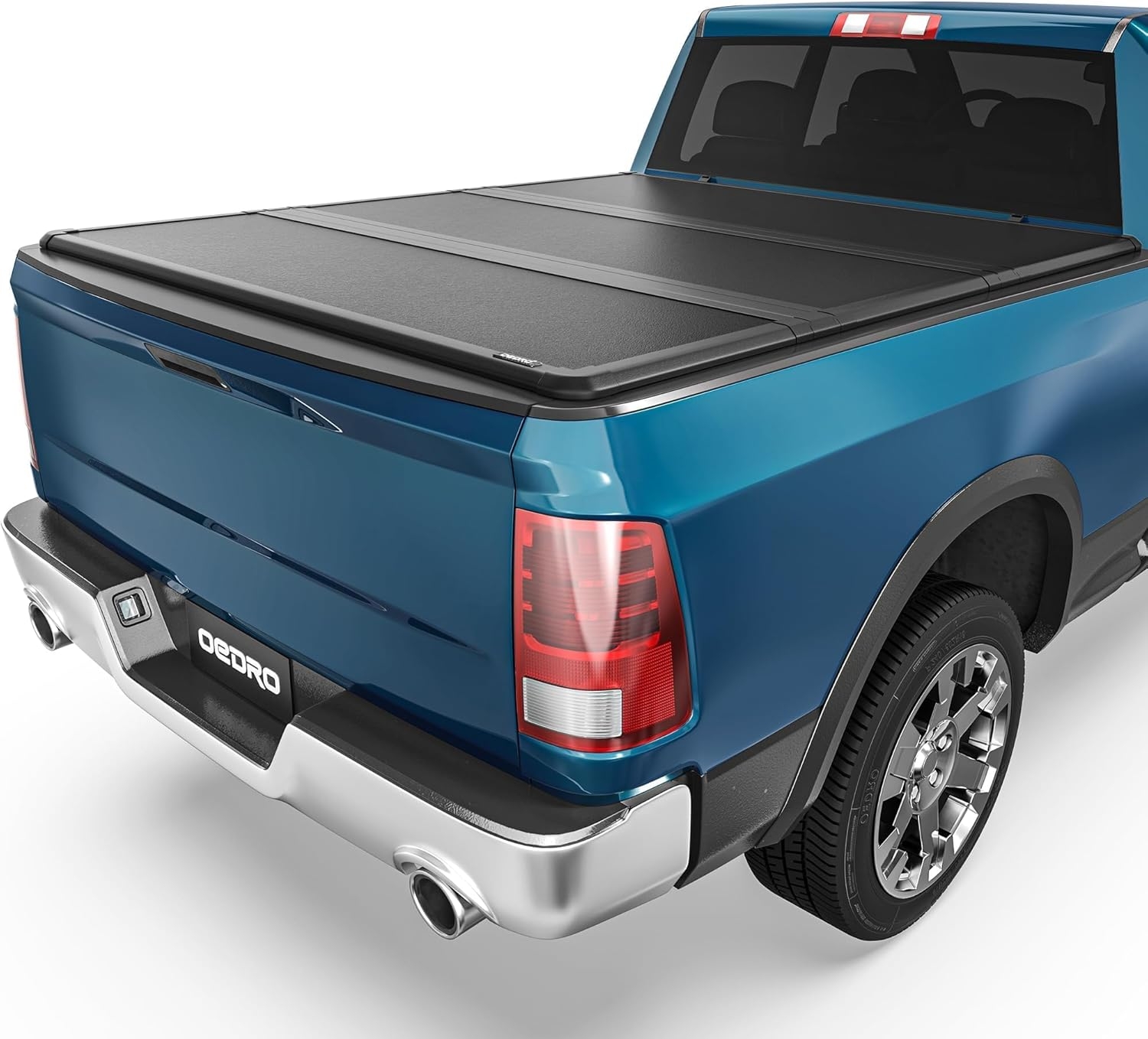 OEDRO Quad Fold Hard Truck Bed Tonneau Cover Fit for Dodge Ram 1500 Classic 2009-2024, Fit for Ram 1500 New Body 2019-2025 with 5.7ft Bed, Black - Image 29