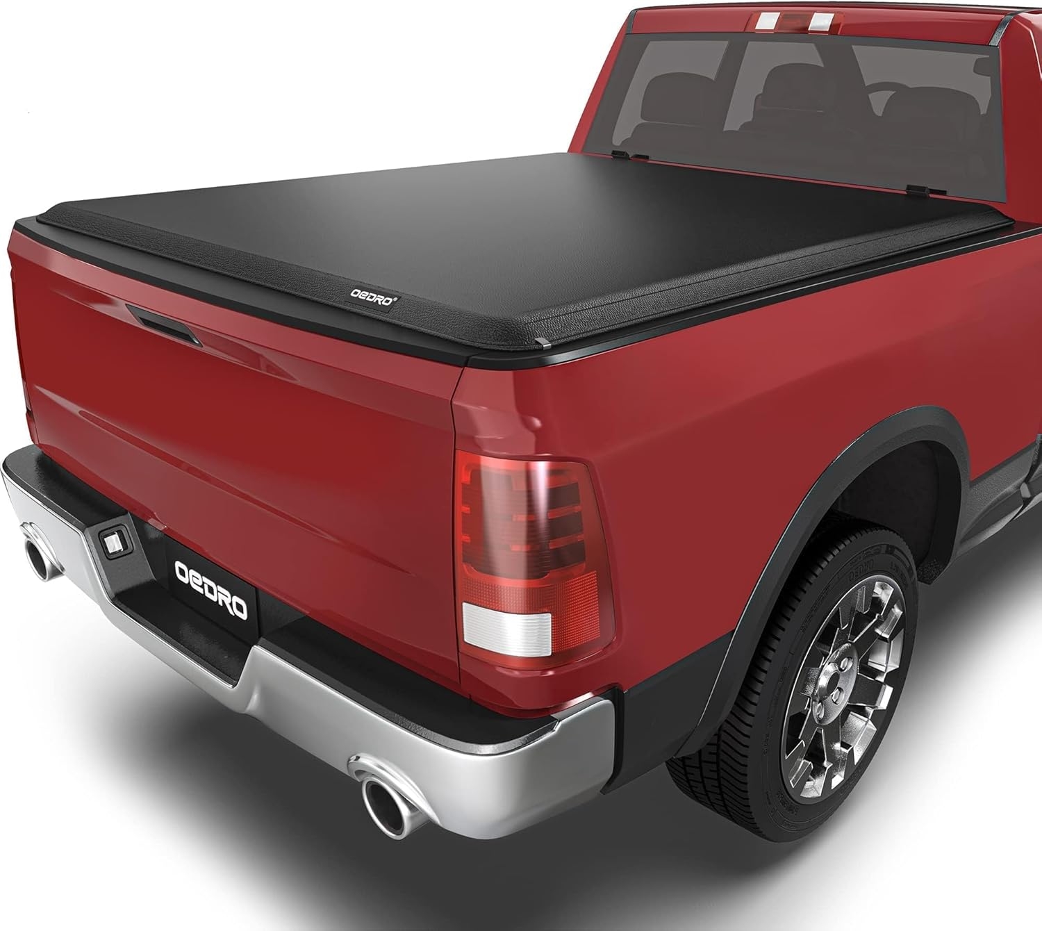 OEDRO Quad Fold Hard Truck Bed Tonneau Cover Fit for Dodge Ram 1500 Classic 2009-2024, Fit for Ram 1500 New Body 2019-2025 with 5.7ft Bed, Black - Image 46