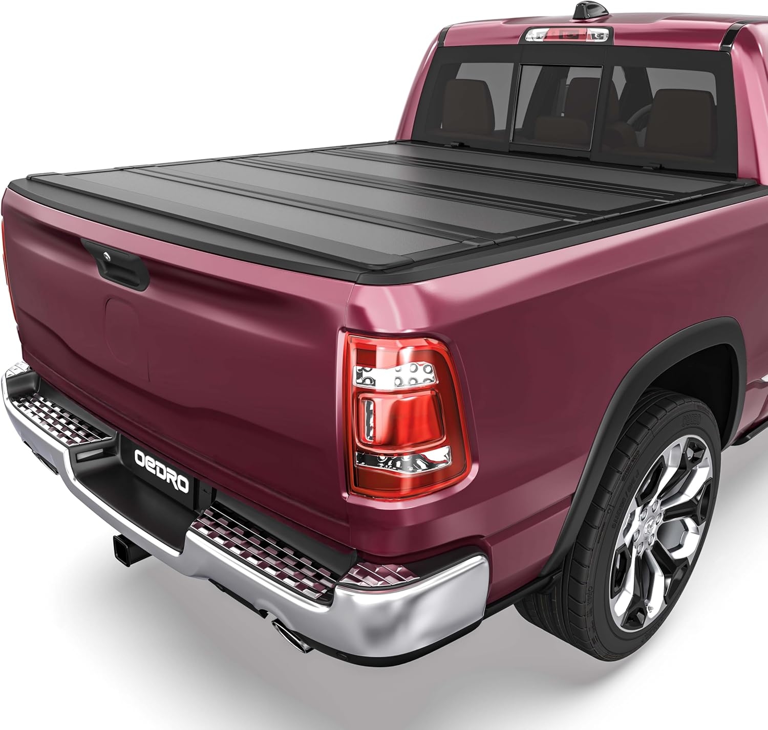 OEDRO Quad Fold Hard Truck Bed Tonneau Cover Fit for Dodge Ram 1500 Classic 2009-2024, Fit for Ram 1500 New Body 2019-2025 with 5.7ft Bed, Black - Image 49