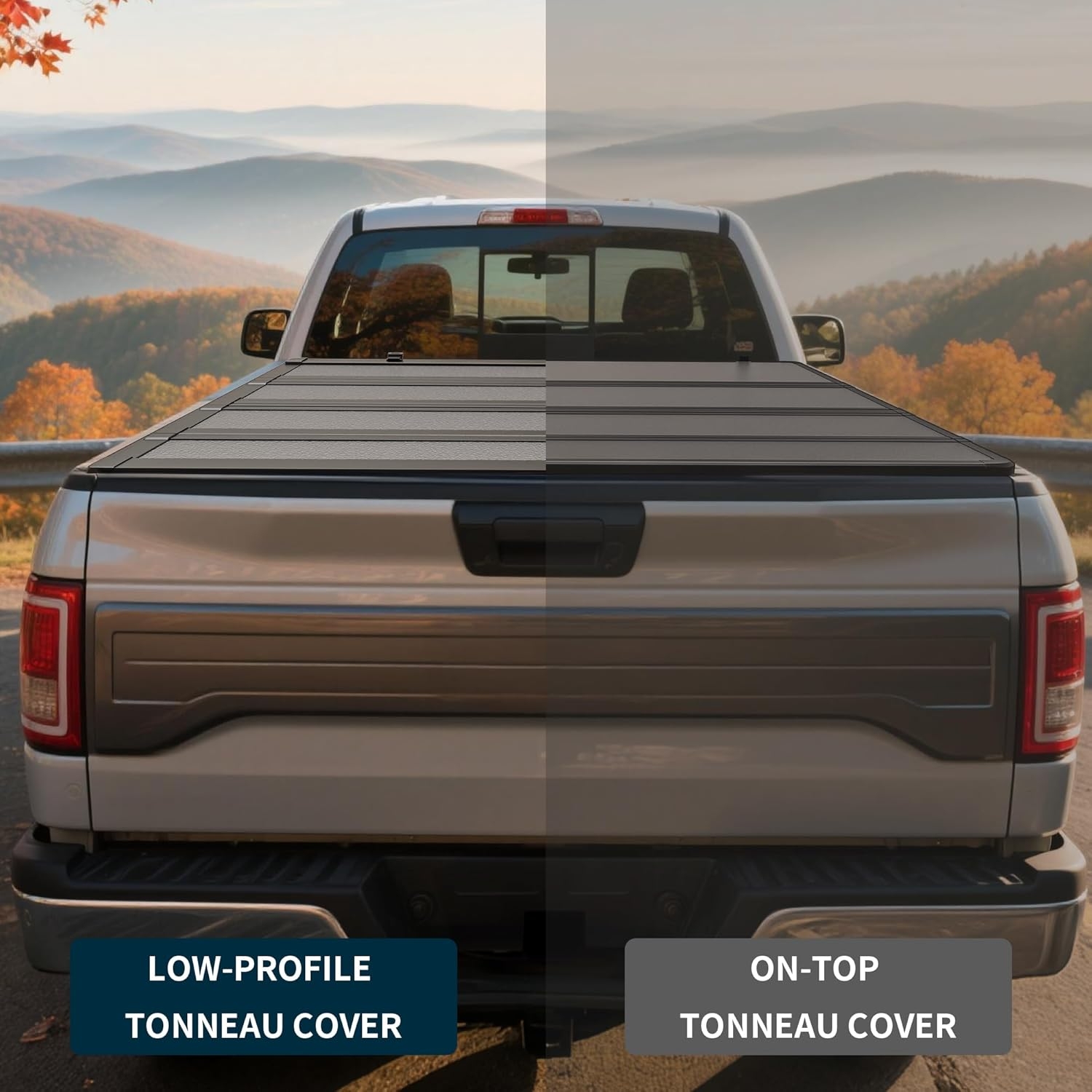 OEDRO Quad Fold Hard Truck Bed Tonneau Cover Fit for Dodge Ram 1500 Classic 2009-2024, Fit for Ram 1500 New Body 2019-2025 with 5.7ft Bed, Black - Image 52