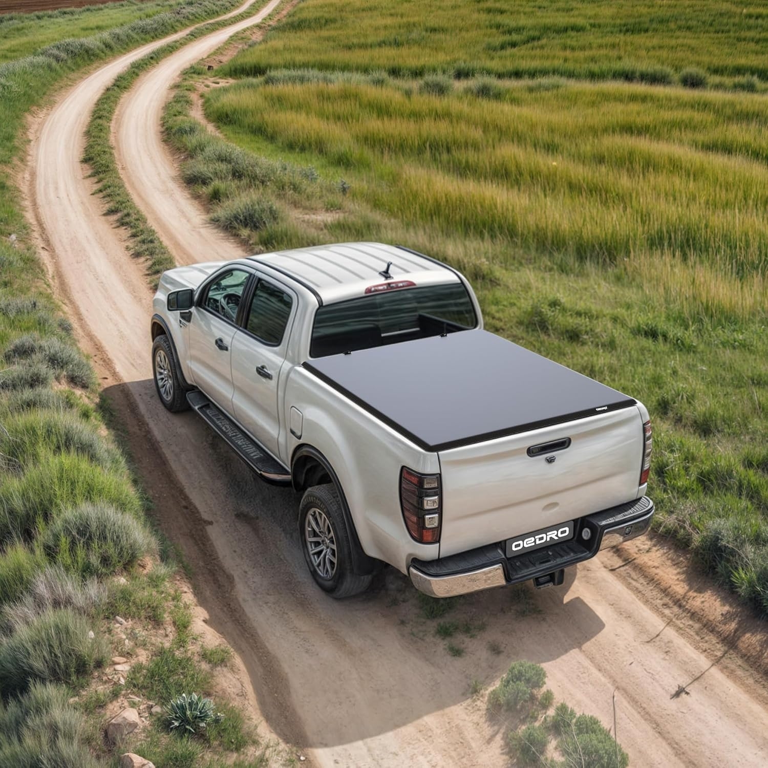 OEDRO Quad Fold Hard Truck Bed Tonneau Cover Fit for Dodge Ram 1500 Classic 2009-2024, Fit for Ram 1500 New Body 2019-2025 with 5.7ft Bed, Black - Image 63