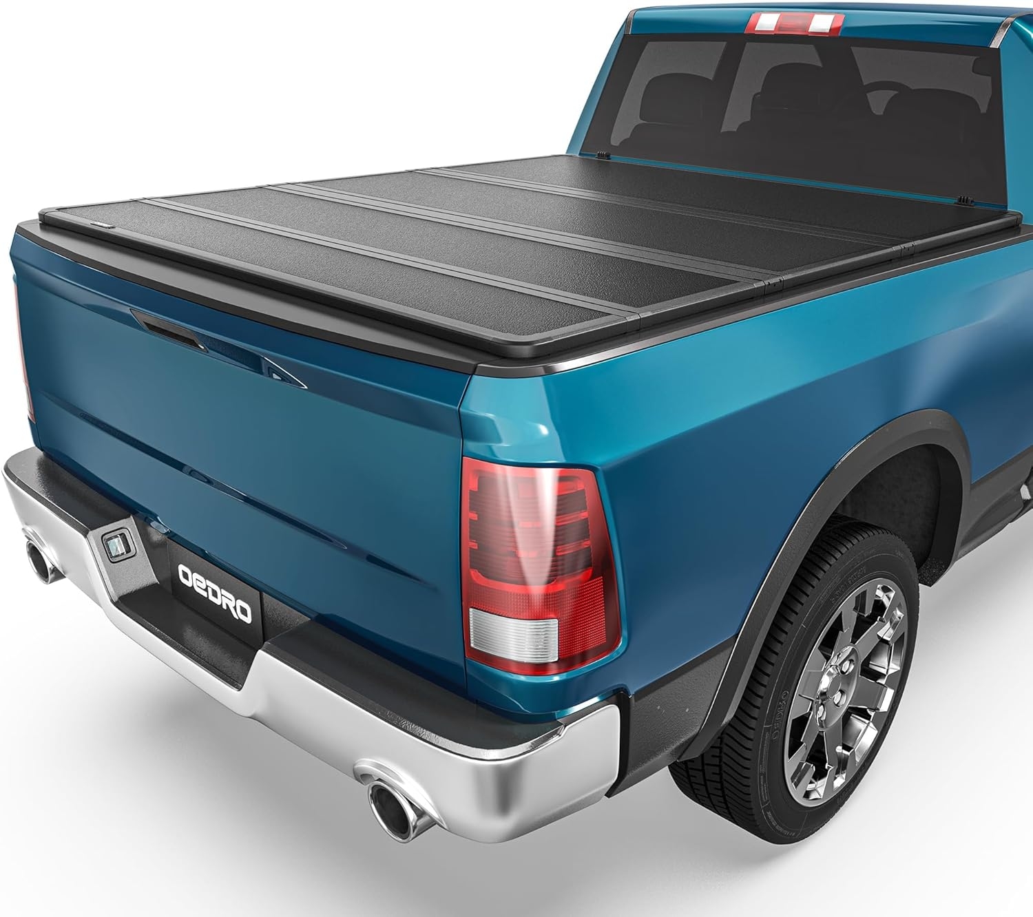 OEDRO Quad Fold Hard Truck Bed Tonneau Cover Fit for Dodge Ram 1500 Classic 2009-2024, Fit for Ram 1500 New Body 2019-2025 with 5.7ft Bed, Black - Image 68