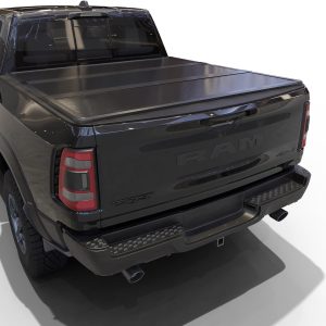 Hard Tri-Fold Truck Bed Tonneau Cover Compatible with 2009-2026 Dodge Ram 1500 – 2500 5.7ft Bed Without Ram Box (67.4″)