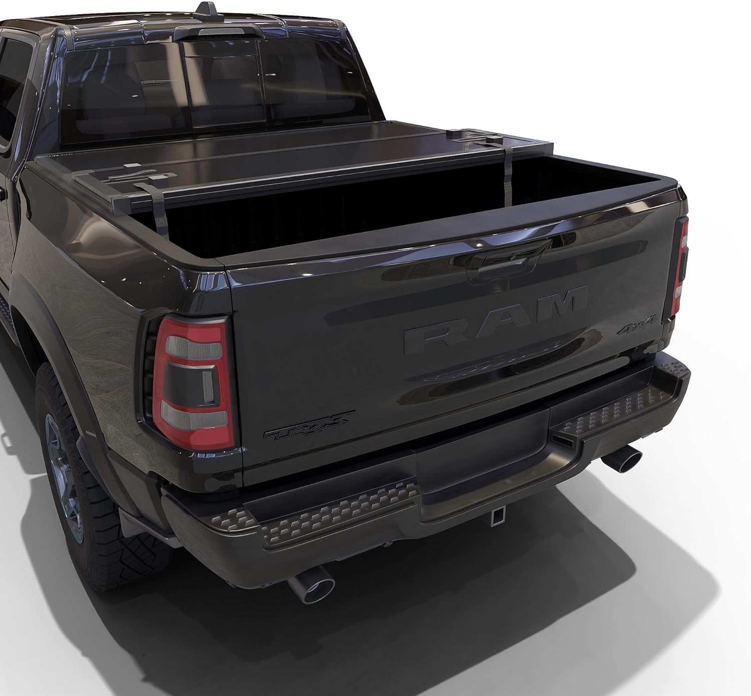 Hard Tri-Fold Truck Bed Tonneau Cover Compatible with 2009-2026 Dodge Ram 1500 - 2500 5.7ft Bed Without Ram Box (67.4") - Image 7