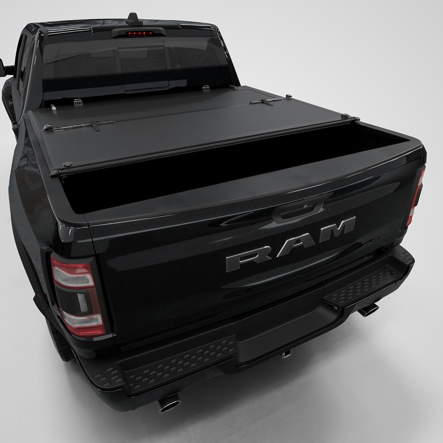 Hard Tri-Fold Truck Bed Tonneau Cover Compatible with 2009-2026 Dodge Ram 1500 - 2500 5.7ft Bed Without Ram Box (67.4") - Image 13