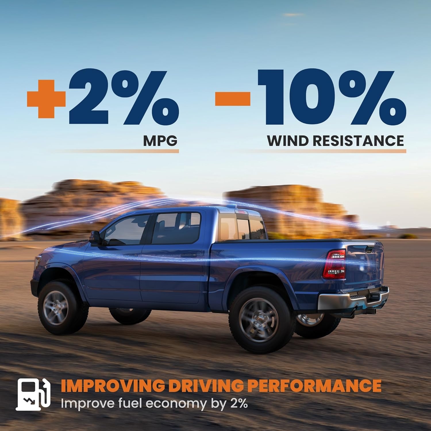 Tri Hard Truck Bed Tonneau Cover Compatible with 2002-2025 Dodge Ram 1500 Classic -New Body/2003-2024 Ram 2500 3500 (w/o Ram Box)-6.5 FT Aluminum (Utility Track System w/LED Light Strip) - Image 28