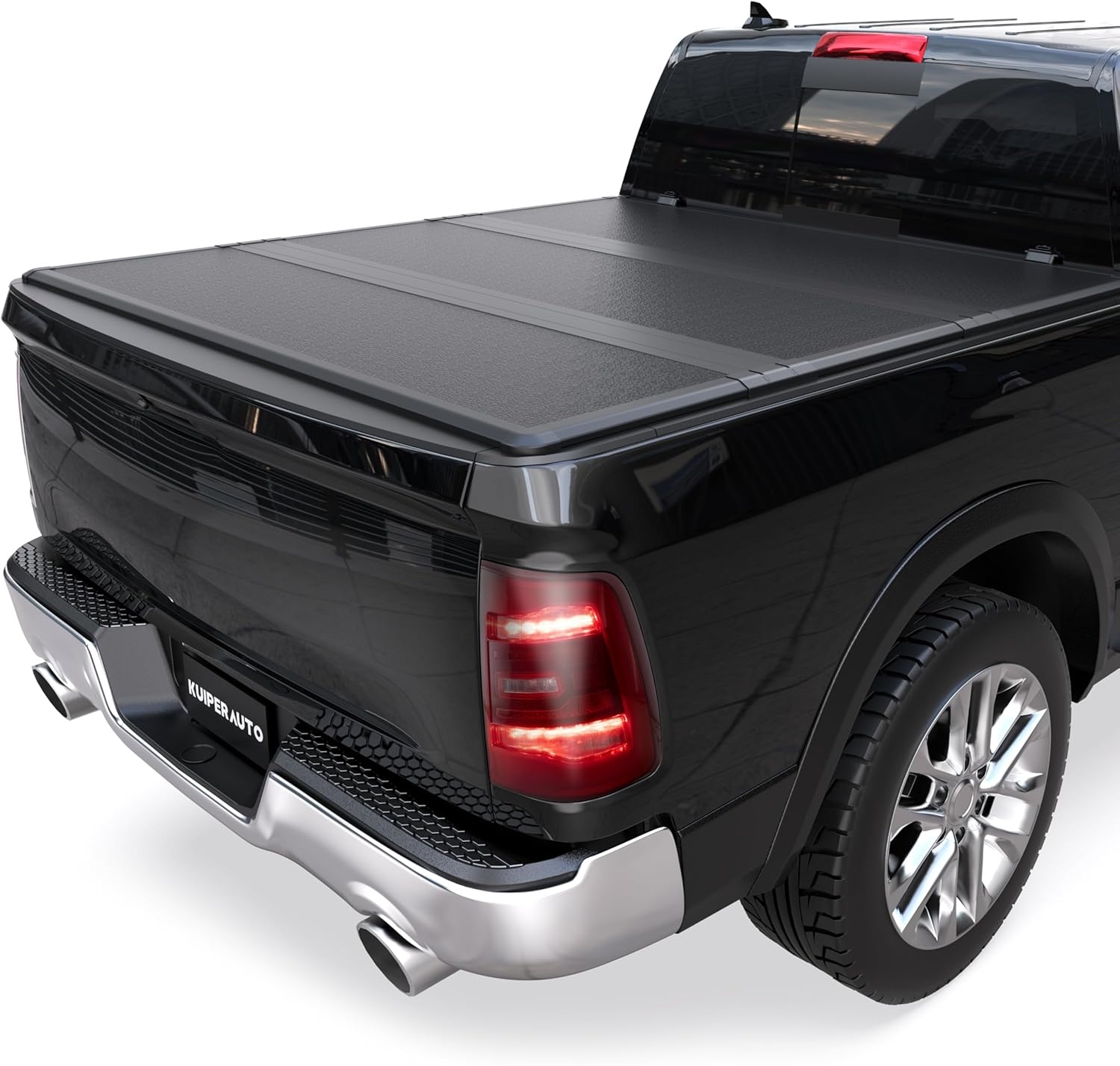 Tri Hard Truck Bed Tonneau Cover Compatible with 2002-2025 Dodge Ram 1500 Classic -New Body/2003-2024 Ram 2500 3500 (w/o Ram Box)-6.5 FT Aluminum (Utility Track System w/LED Light Strip) - Image 29
