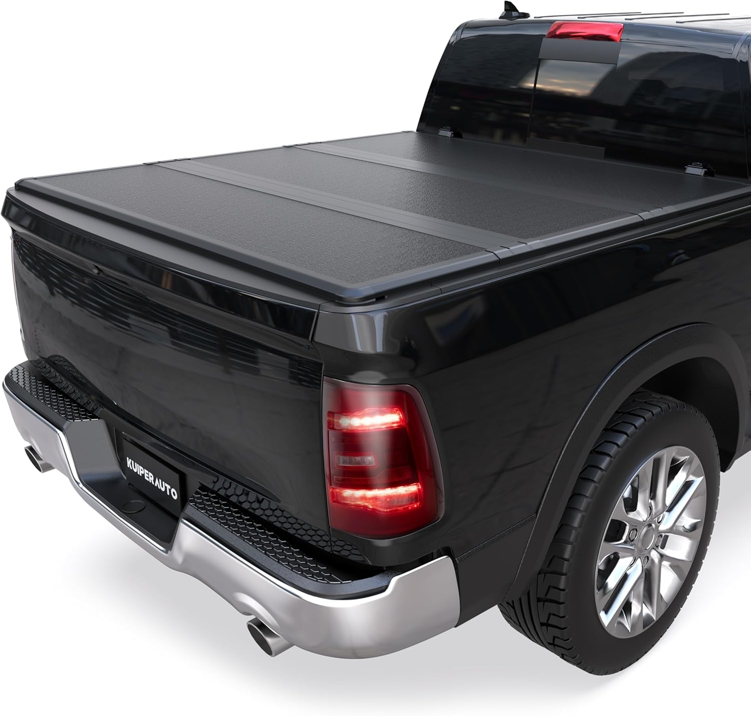 Tri Hard Truck Bed Tonneau Cover Compatible with 2002-2025 Dodge Ram 1500 Classic -New Body/2003-2024 Ram 2500 3500 (w/o Ram Box)-6.5 FT Aluminum (Utility Track System w/LED Light Strip) - Image 41