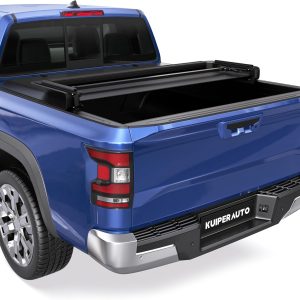 6 FT Soft 3-Folding Tonneau Cover Compatible for 2005-2025 Nissan Frontier Fleetside Truck Bed Cover Waterproof On Top Tri Fold 72inch