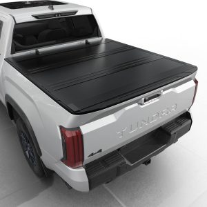 Low Profile Flip Up Truck Bed Tonneau Cover Fits 2022-2026 Toyota Tundra 6’6″ Bed (78.7″)
