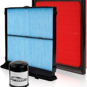 Cabin Air Filter & Engine Air Filter & Oil Filter Fit for Subaru Forester 2.5L 2026 2025 2024 2023 2022 2021 2020 2019 Replacement 72880-FL000 16546AA16A 15208AA21A Car Accessories