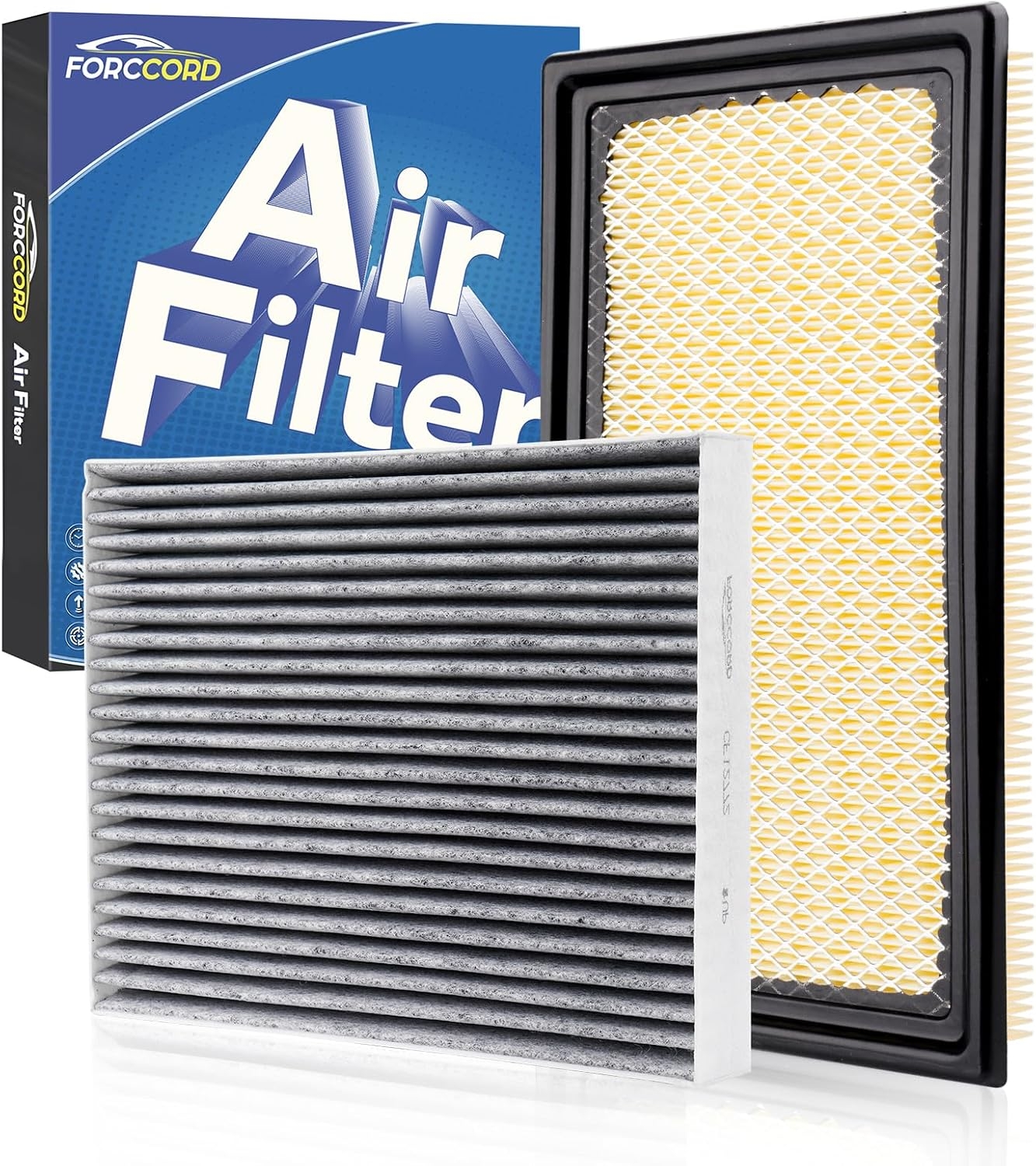 2*Cabin Air Filter and 1*Engine Air Filter Fit for Nissan Frontier NV1500 NV2500 NV3500 Pathfinder Xterra & Suzuki Equator Activated Carbon Cabin Filter ReplaceCF10553 CA7440 Car Accessories - Image 8