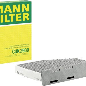 Mann-Filter CUK 2939 Cabin Filter With Activated Charcoal for select Audi/Volkswagen models