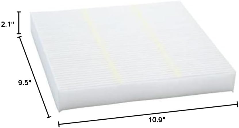 ECOGARD XC36080 Cabin Air Filter Fits 2017-2025 Honda CR-V, 2016-2025 Civic, 2018-2025 Odyssey, 2019-2025 Acura RDX, 2023-2025 Honda Pilot, 2022-2025 Acura MDX, 2023-2025 Honda Accord - Image 7