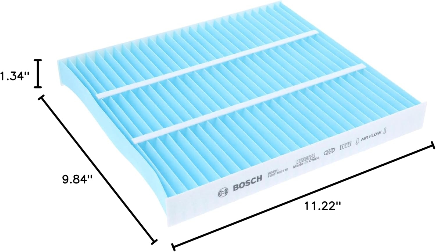 BOSCH 6040C HEPA Cabin Air Filter - Compatible with Select Dodge Durango Jeep Grand Cherokee, Grand Cherokee WK - Image 7