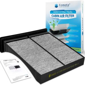 MERV 13 Cabin Air Filter with Activated Carbon, CF10930 for Subaru Crosstrek, Forester, Impreza, WRX, WRX STI, XV Crosstrek.