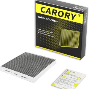 Cabin Air Filter w/Activated Carbon for Nissan, INFINITI, Chrysler, Dodge, VW Select Models – Armada, Frontier, GT-R, Titan, Titan XD, Town & Country, Grand Caravan, Q50, QX80, QX60, Routan, and More