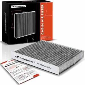 A-Premium Cabin Air Filter with Activated Carbon Compatible with Kia Soul 2010 2011 2012 2013, Replace 971332K000