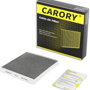 Cabin Air Filter w/Activated Carbon for Ford Explorer 2011-2019, Flex 2010-2019, Taurus 2009-2019, Police Responder Hybrid 2019-2020, Lincoln MKS 2010-2016, MKT 2010-2019 and More
