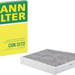 Mann Filter CUK 3172 Automotive Cabin Air Filter with Activated Carbon, Car – Truck Passenger Compartment OEM Filter Replacement for Mercedes Benz: E350, E320, CLS550 and more