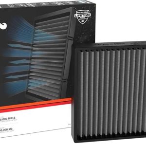 K&N LIFETIME Cabin Air Filter: Premium, Washable, Clean Air for your Cabin: Compatible with 2021-2025 Toyota/Lexus: 4Runner, Land Cruiser, Sequoia, Tundra, Tacoma, GX550, LS500, LX600, VF2080