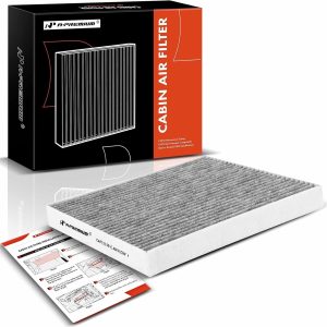 A-Premium Cabin Air Filter with Activated Carbon Compatible with Hyundai Sonata 2016-2019 & Kia Optima 2016-2020 Replace 97133C1010, PC99206CP