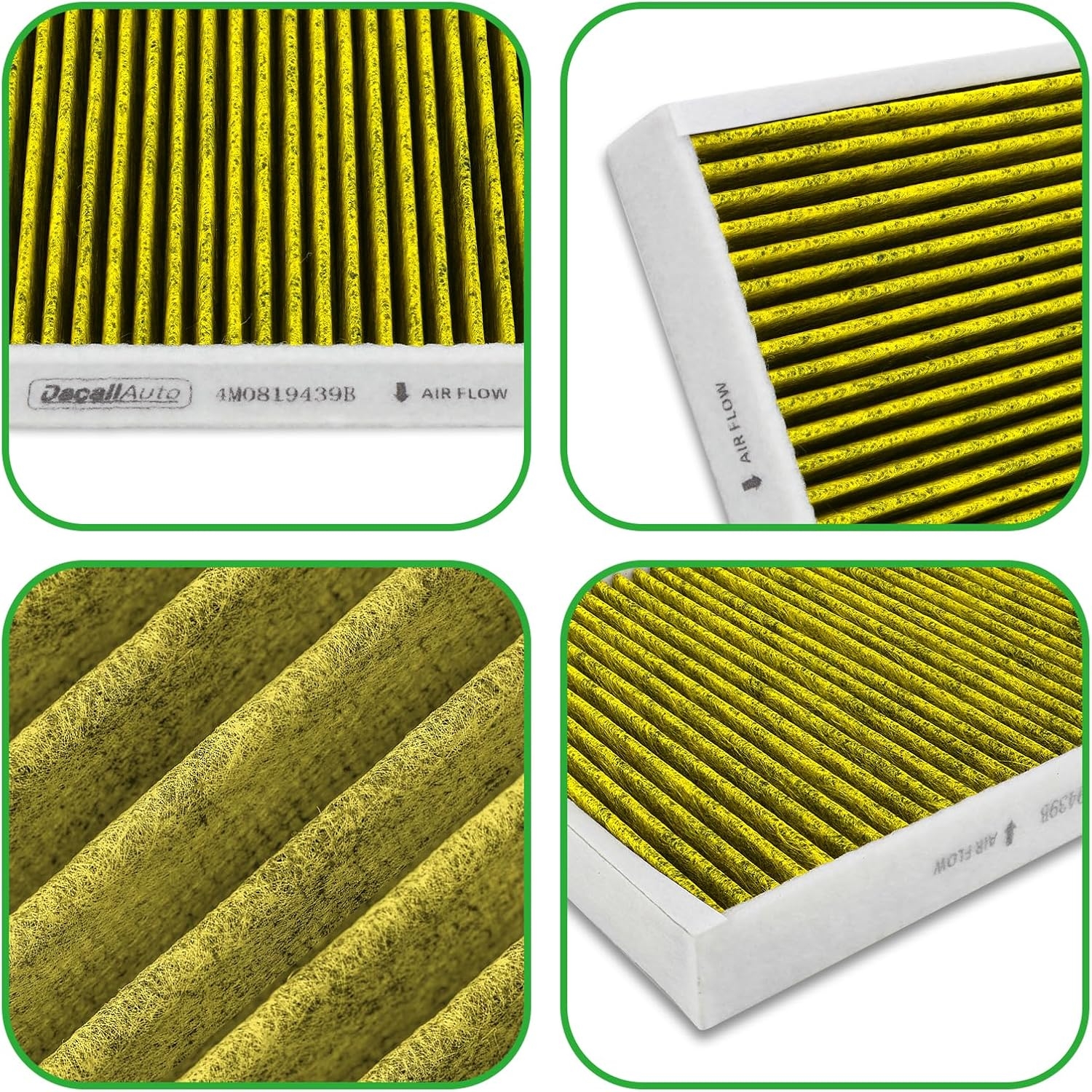 2pcs Cabin Air Filter Set for BMW 530i, 530i xDrive, X5, X6, X7, 530e, 540i, 540i xDrive, 740i, 750i, 750Li xDrive, 840i, Alpina B7, M5, M550i xDrive, M8, Replace 64119366401 - Image 35