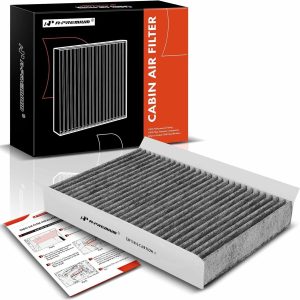 A-Premium Cabin Air Filter with Activated Carbon Compatible with Jeep, Dodge & Fiat Models – Compass 2017-2022, Renegade 2015-2023, Hornet 2023, 500L 2014-2020, 500X 2016-2023 – Behind Glove Box