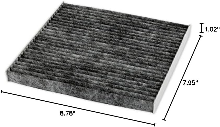 EPAuto CP133 (CF10133) Premium Cabin Air Filter include Activated Carbon Compatible with Toyota Corolla (2002~2008), Matrix (2003-2008) - Image 6