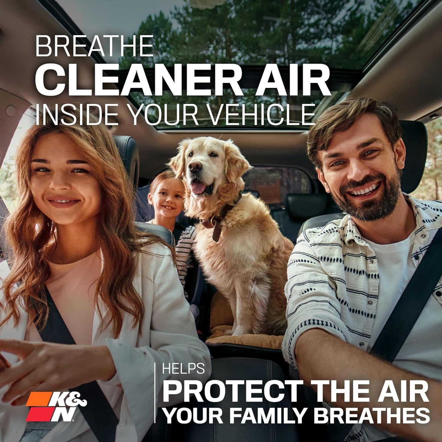 K&N LIFETIME Cabin Air Filter: Premium, Washable, Clean Air for your Cabin: Compatible with 2009-2024 Genesis/Hyundai/KIA: G80, G70, G90, Nexo, Santa Fe, Carnival, Sedona, Stinger, Telluride, VF2061 - Image 3