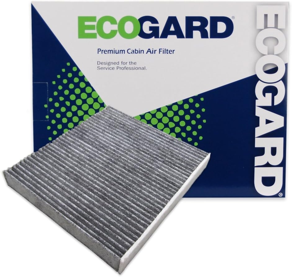 ECOGARD XC10218C Premium Cabin Air Filter with Activated Carbon Fits 2014-2025 Lexus IS350, 2016-2025 IS300, 2015-2025 RC350, 2016-2025 RC300, 2015-2025 RC F, 2022-2025 IS500