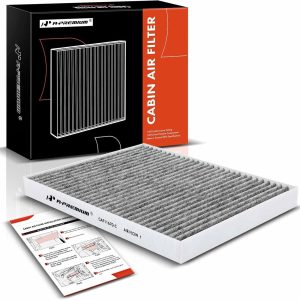 A-Premium Cabin Air Filter with Activated Carbon Compatible with Ford EcoSport 2018-2022, Fiesta 2011-2019, 1.0L 1.6L 2.0L, Replace BE8Z19N619A