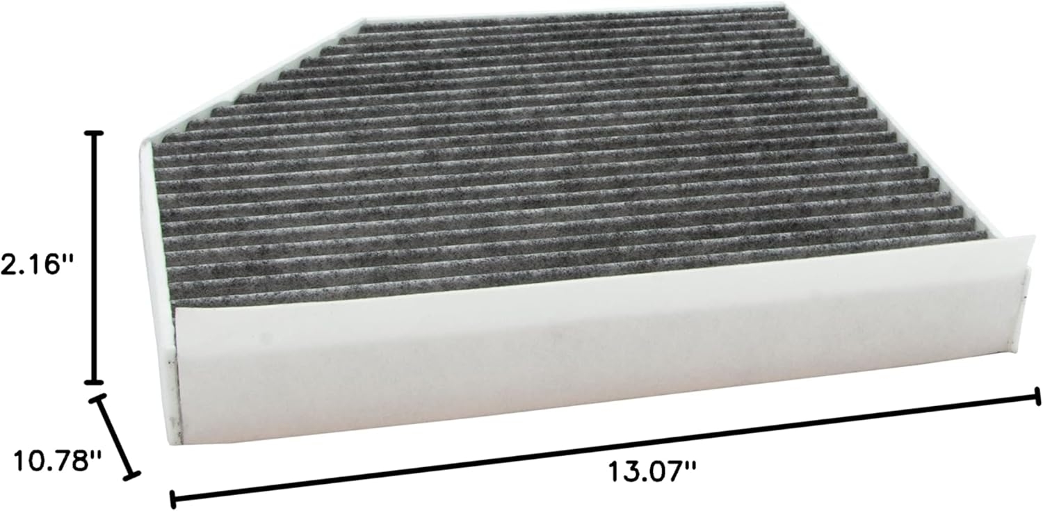 ECOGARD XC36071C Premium Cabin Air Filter with Activated Carbon Fits 2019-2025 Porsche Macan, 2010-2017 Audi Q5, 2009-2016 A4 Quattro, A4, 2010-2017 A5 Quattro, 2010-2018 S4, Recirculation - Image 8