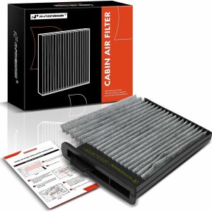A-Premium Cabin Air Filter with Activated Carbon Compatible with Nissan Versa 2007-2013, 1.6L 1.8L, Replace 27274ED000