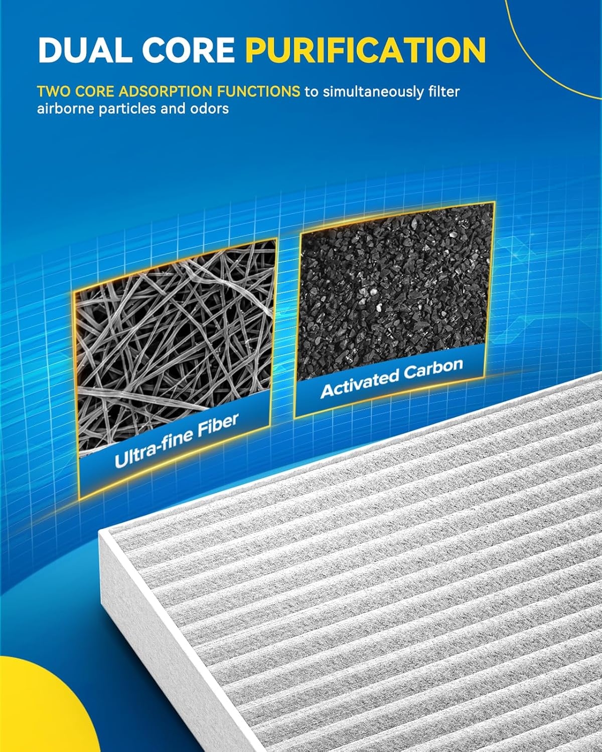 PHILTOP Cabin Air Filter, Replace for CF8392A, Impala, Impala Limited, Allure, LaCrosse, Regal, Monte Carlo, Century, Intrigue, Premium Cabin Filter with Activated Carbon Filter Up Dust Pollen Odor - Image 10