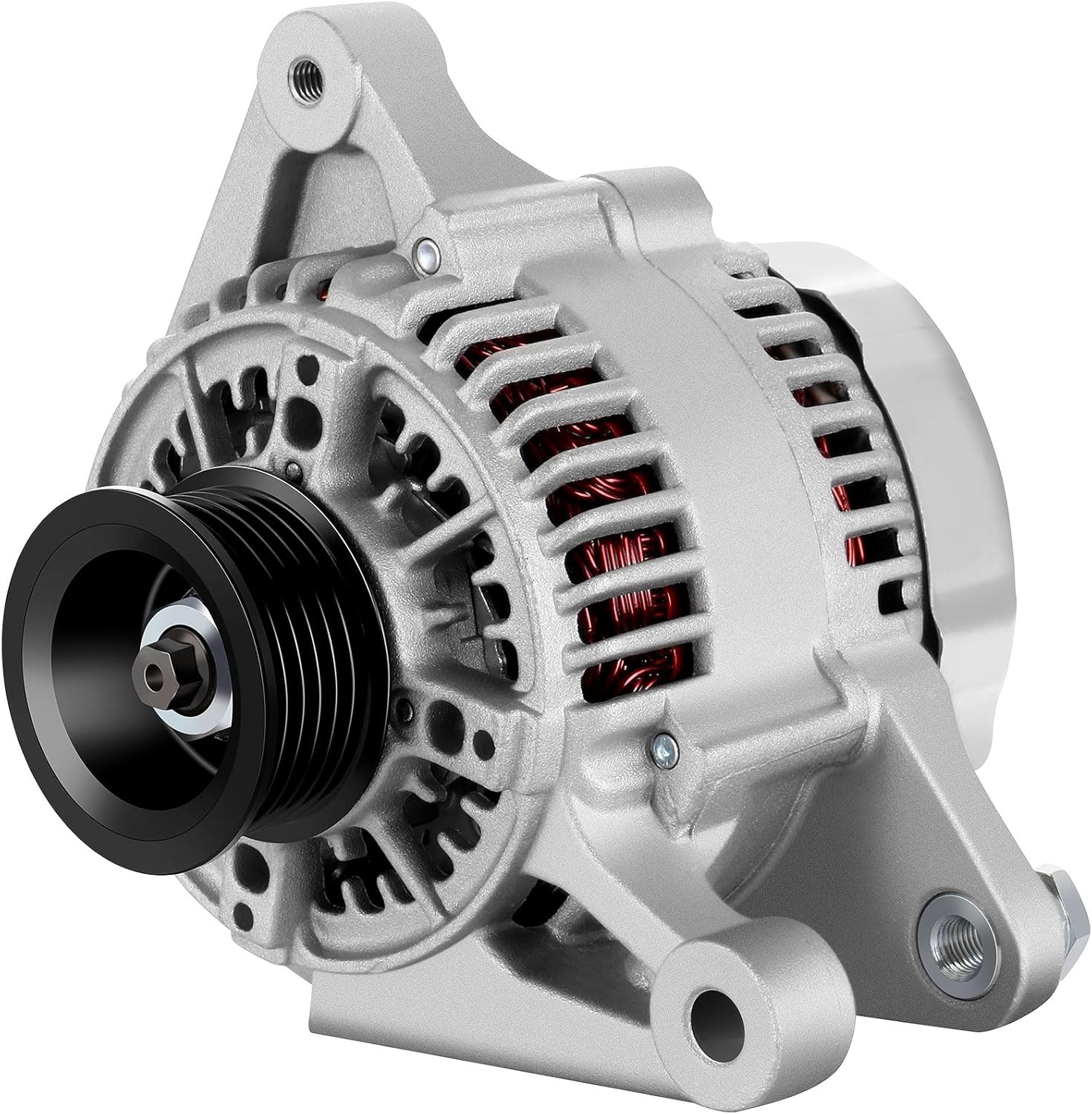 L4 1.8L New ASTOU Alternator Replacement for Toyota Corolla 2003 2005 2006 2007 2008, Matrix 2003-2008, Celica 2000-2005, for Pontiac Vibe 2003 2004 2005 2006 2007 2008 Replace 27060-0D110 13878
