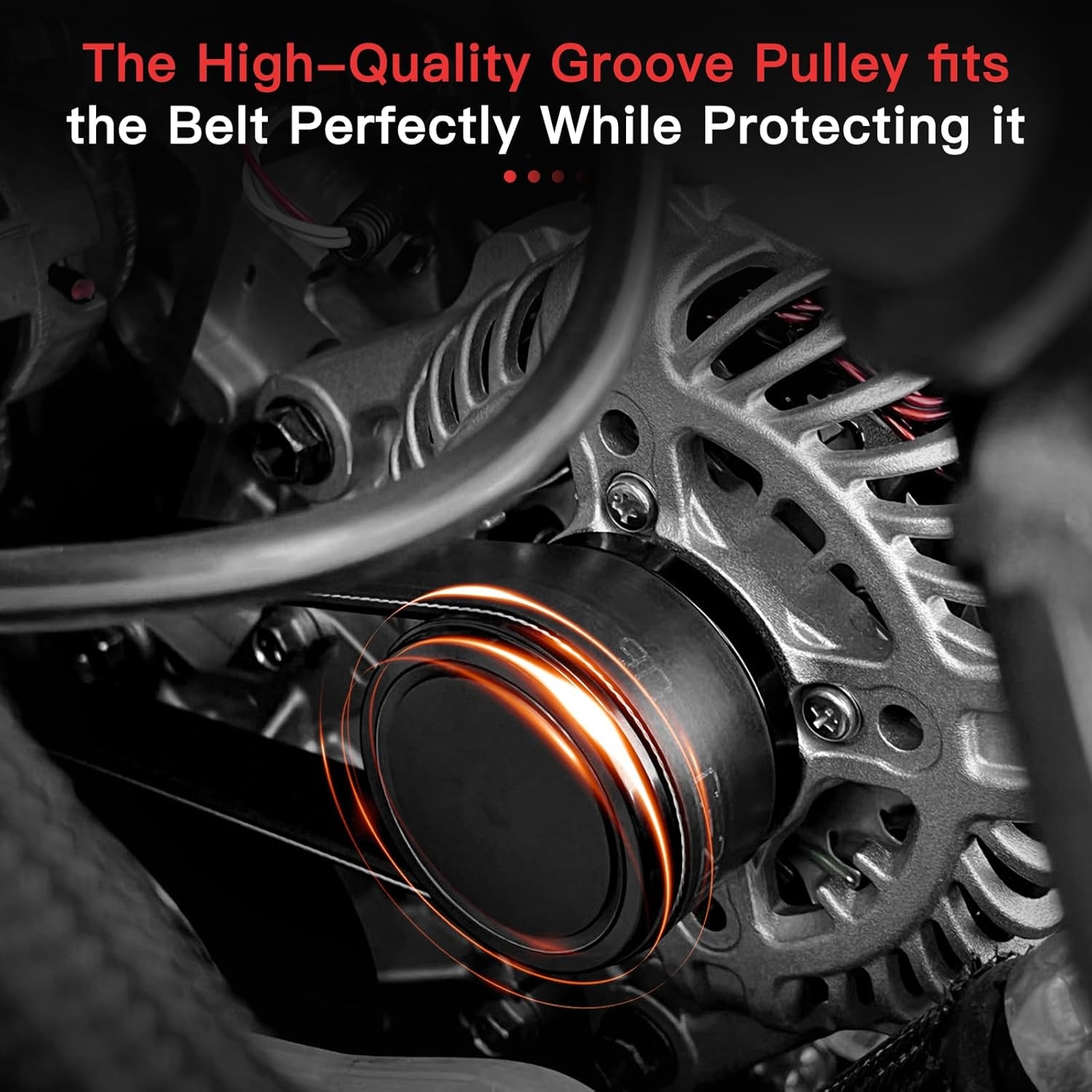 L4 1.8L New ASTOU Alternator Replacement for Toyota Corolla 2003 2005 2006 2007 2008, Matrix 2003-2008, Celica 2000-2005, for Pontiac Vibe 2003 2004 2005 2006 2007 2008 Replace 27060-0D110 13878 - Image 4