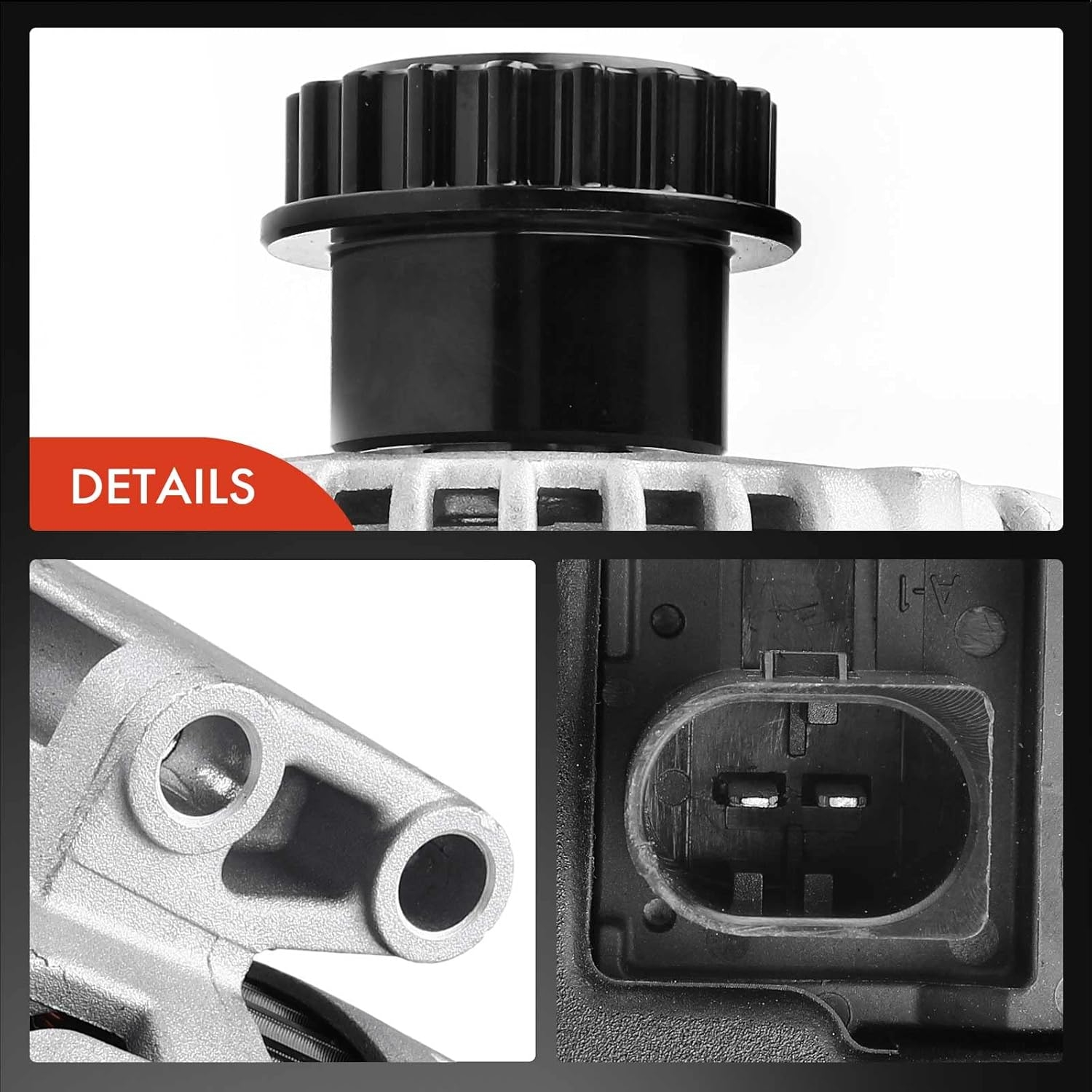 A-Premium Alternator Compatible with Volvo XC60 10-16, XC90 07-14, S60 11-16, S80 07-15, V60 15-16, V70 08-10, 180Amp 12V Counterclockwise, Replace 0121715009, 0125811051 - Image 7