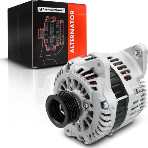 A-Premium Alternator Compatible with Subaru Legacy 2010-2014, Outback 2010-2014, Tribeca 2010-2014, 3.6L, 12V 130Amp Clockwise 6-Groove Pulley, Replace 23700AA620, 23700AA830