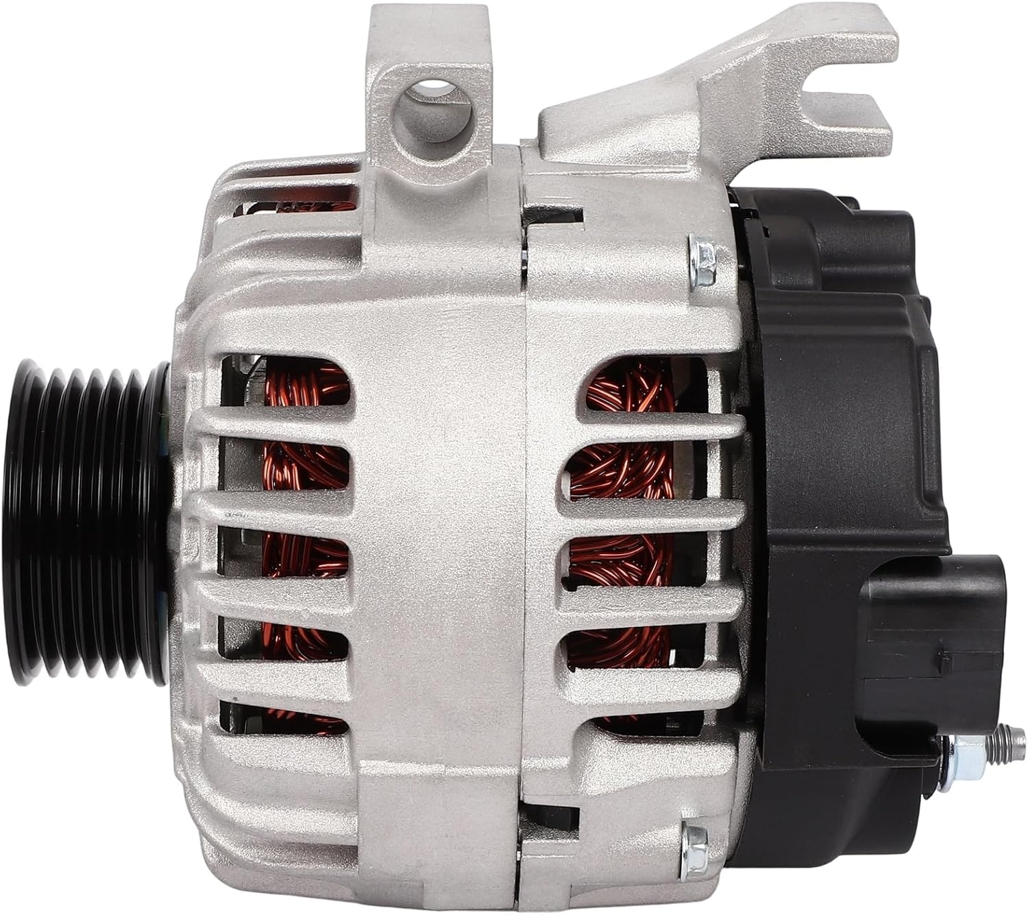 SCITOO Alternator Fits for Chevrolet for Malibu 3.5L 2007-2010,for Pontiac for G6 3.5L 2006-2010,for G6 3.9L 2006-2009,for Saturn for Aura 3.5L 2007-2008 12V 125Amp CW 6-Groove Pulley 11142 - Image 8